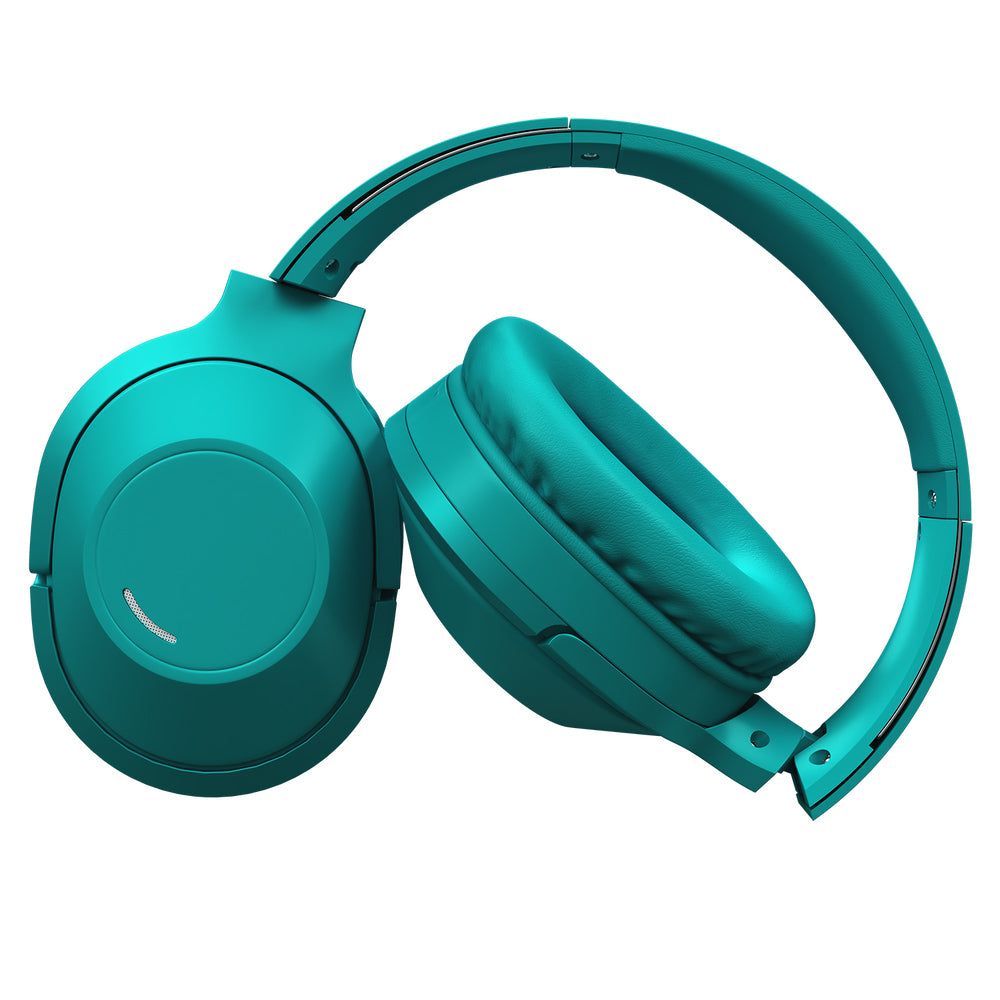 Liquid Ears WireFree Adjustable Over-Ear Wireless Bluetooth Headphones Teal — image 4