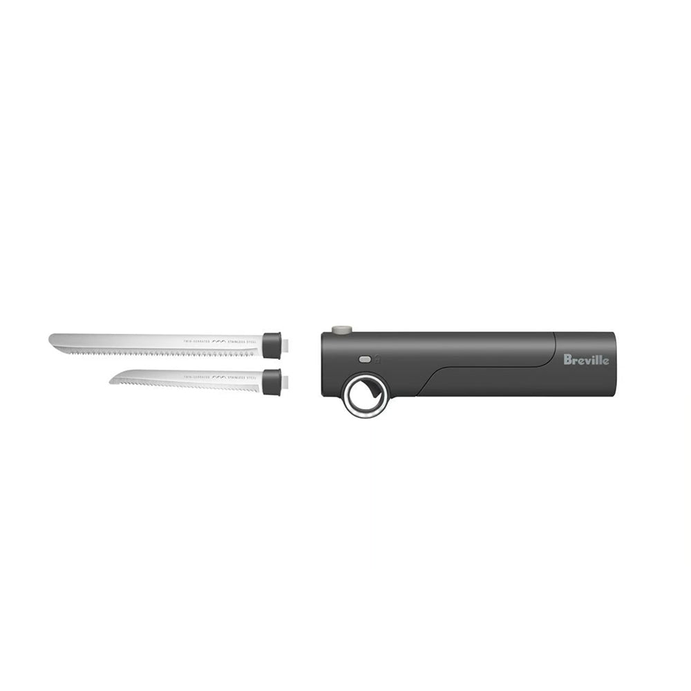 Breville Slice N Carve 200W Cordless Rechargable Electric Carving Knife Grey — image 2