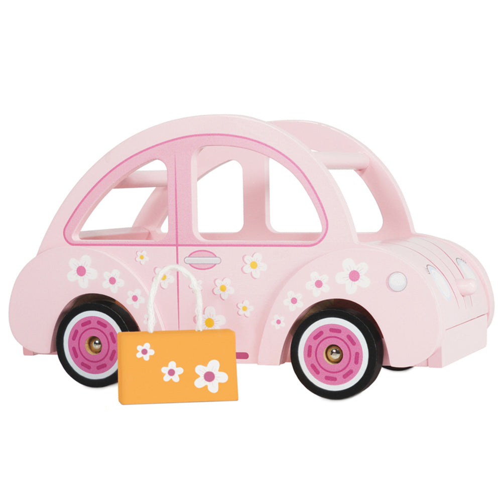 LE Toy Van Daisylane Sophie's Car Kids/Children 22x13cm Wooden Toy 2y+ Pink — image 2