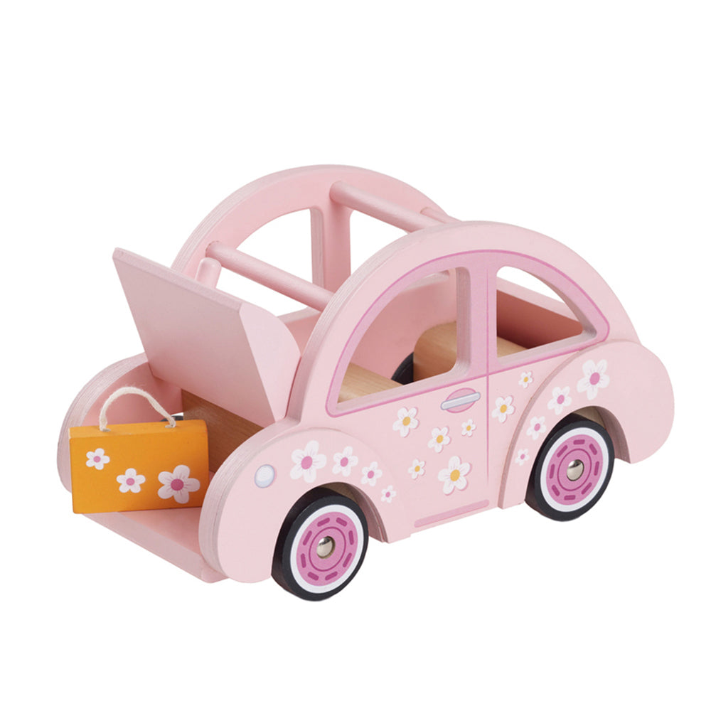 LE Toy Van Daisylane Sophie's Car Kids/Children 22x13cm Wooden Toy 2y+ Pink — image 4