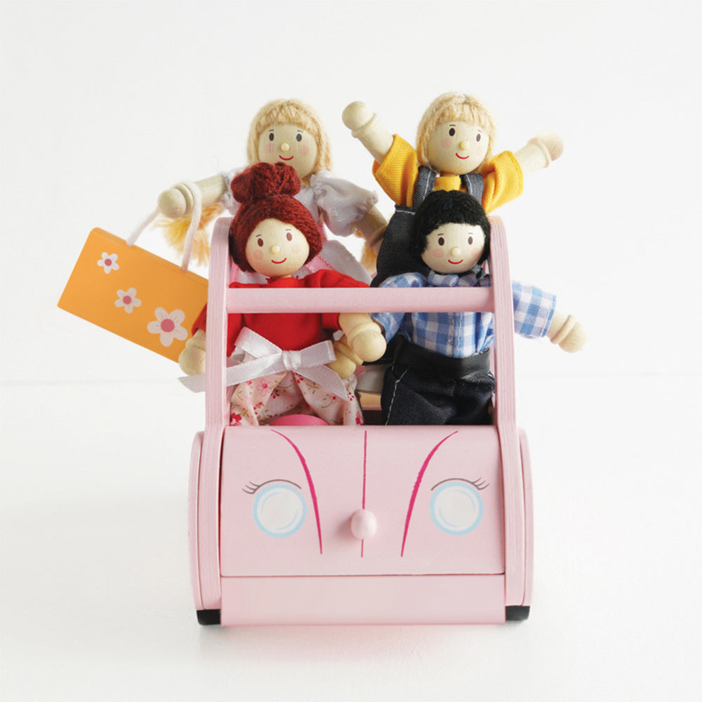 LE Toy Van Daisylane Sophie's Car Kids/Children 22x13cm Wooden Toy 2y+ Pink — image 5