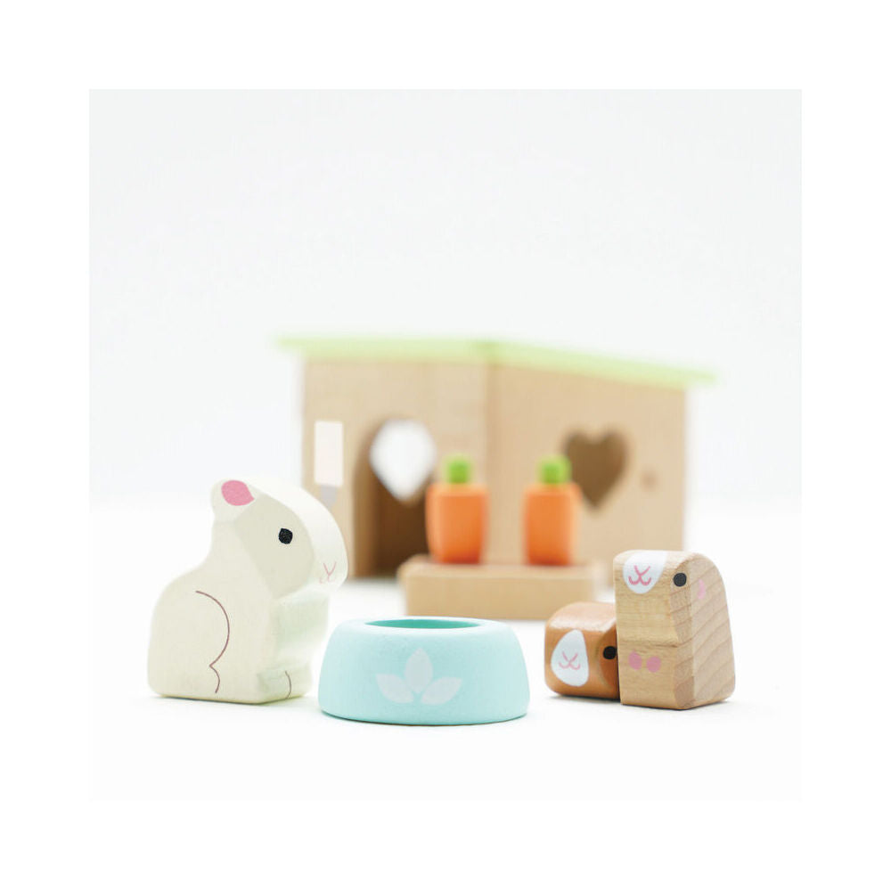 LE Toy Van Wooden Daisylane Bunny w/ Guinea Pig Kids/Children Toy Set 3y+ — image 7