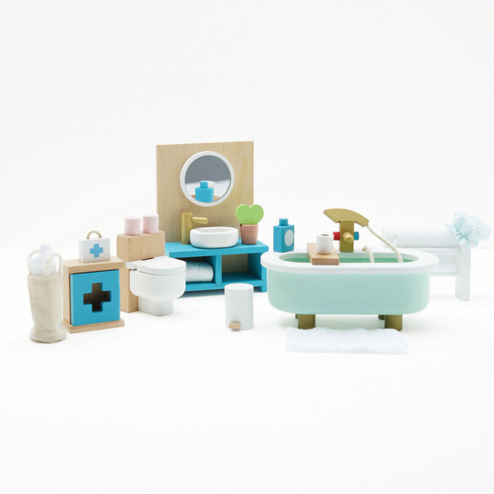 LE Toy Van Daisylane Bathroom Kids/Children Wooden Interactive Toy Play Set 3y+ — image 2