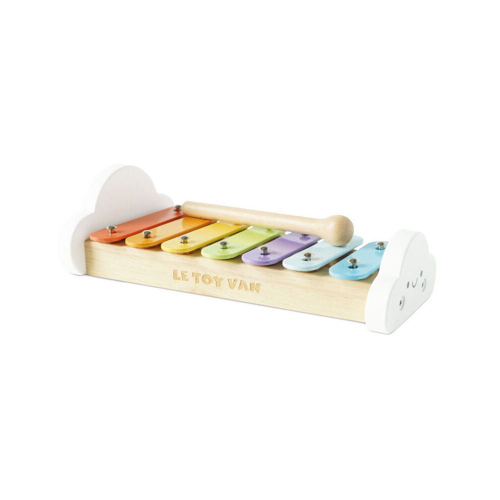 LE Toy Van Wooden Petilou Xylophone Musical Instrument 22cm Kids Play 18m+