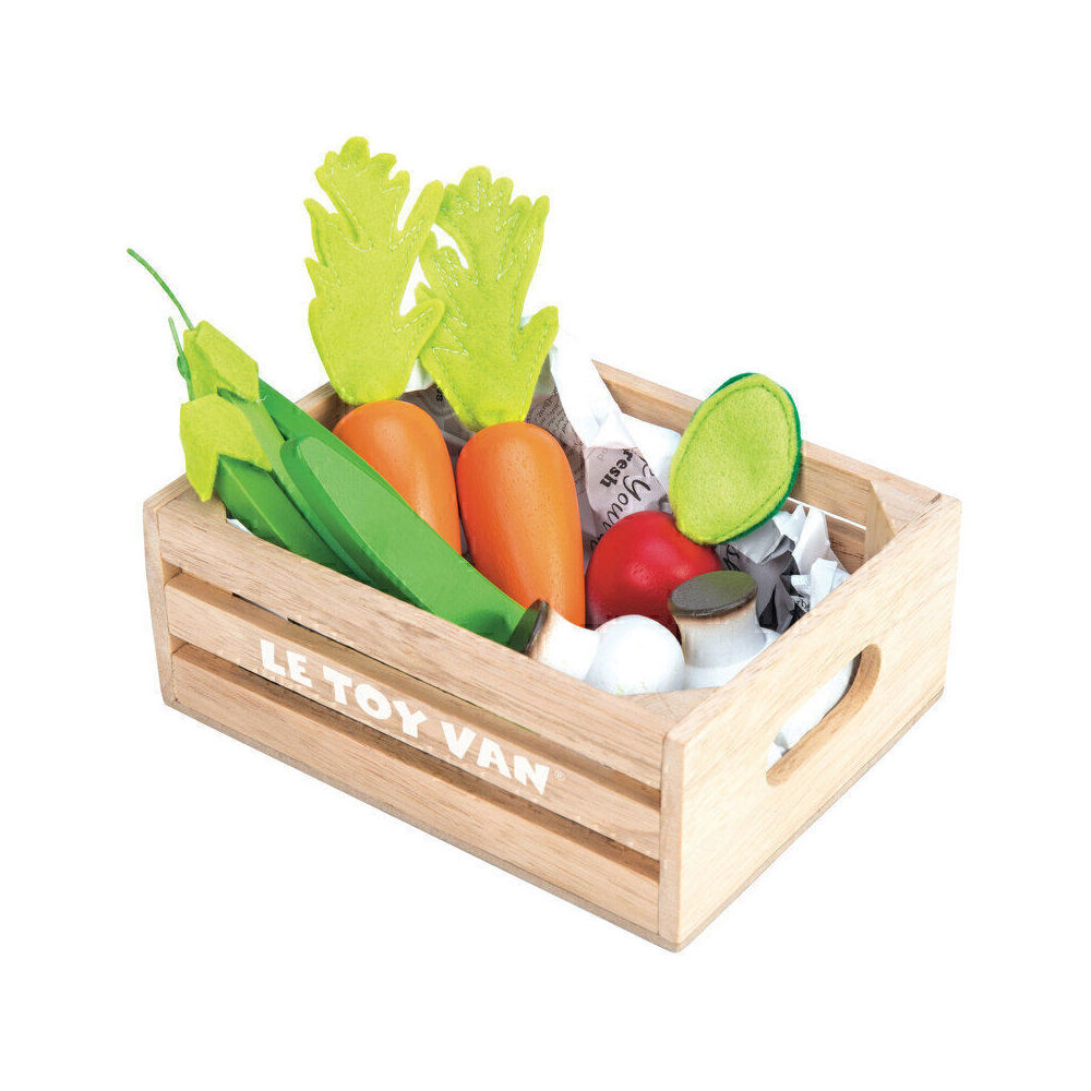 LE Toy Van Honeybake Harvest Vegetables Kids/Children Play Wooden Toy 2y+