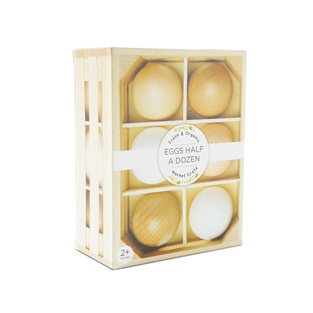 LE Toy Van Honeybake Farm Eggs in Crate Kids/Children Play Wooden Toy 2y+ — image 8