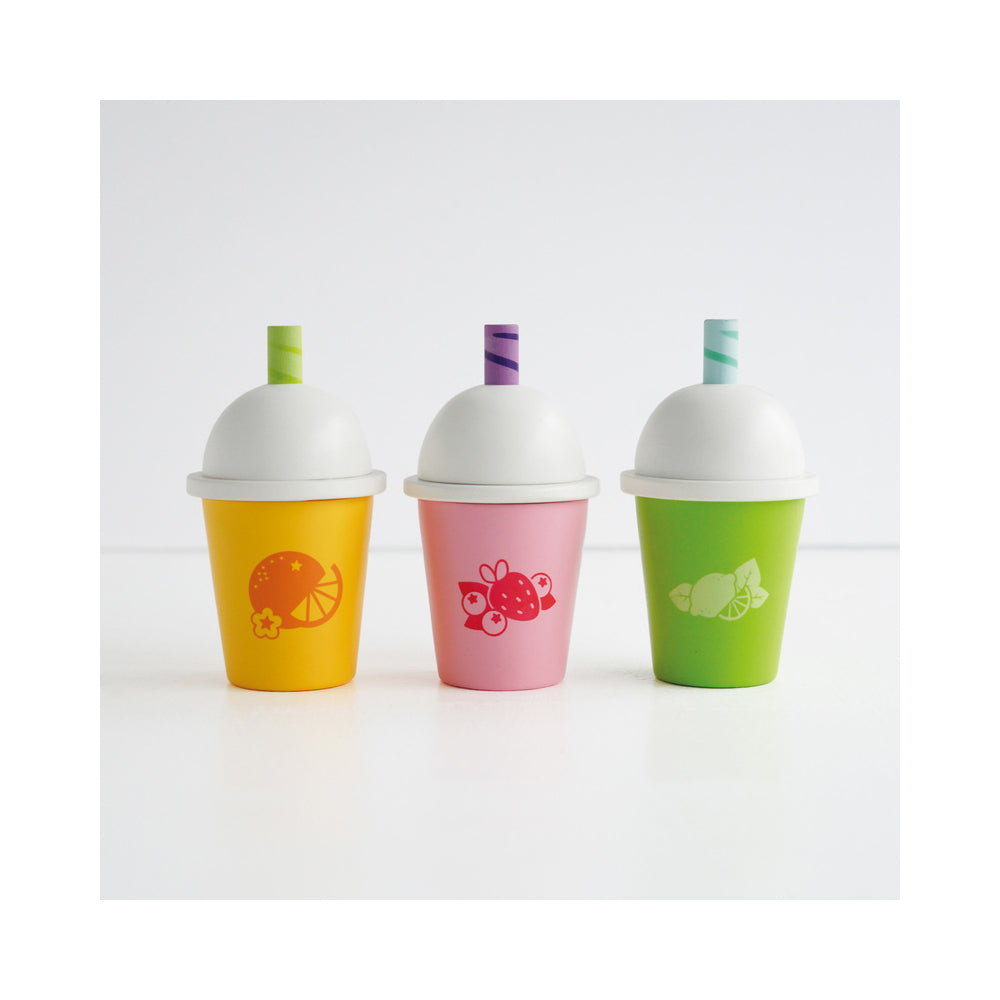 LE Toy Van Honeybake Fruit Smoothies Kids/Children 7x13cm Wooden Toy 2y+ (3 Pieces) — image 8