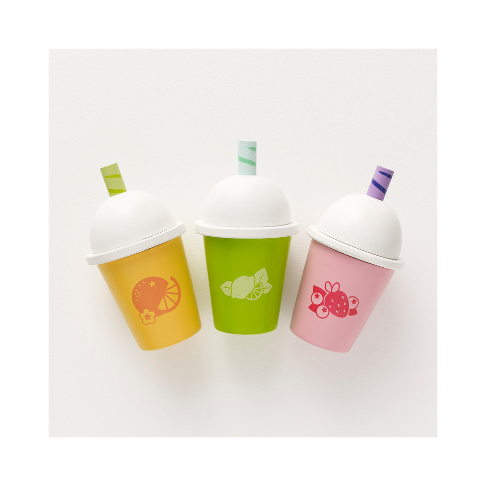 LE Toy Van Honeybake Fruit Smoothies Kids/Children 7x13cm Wooden Toy 2y+ (3 Pieces) — image 9