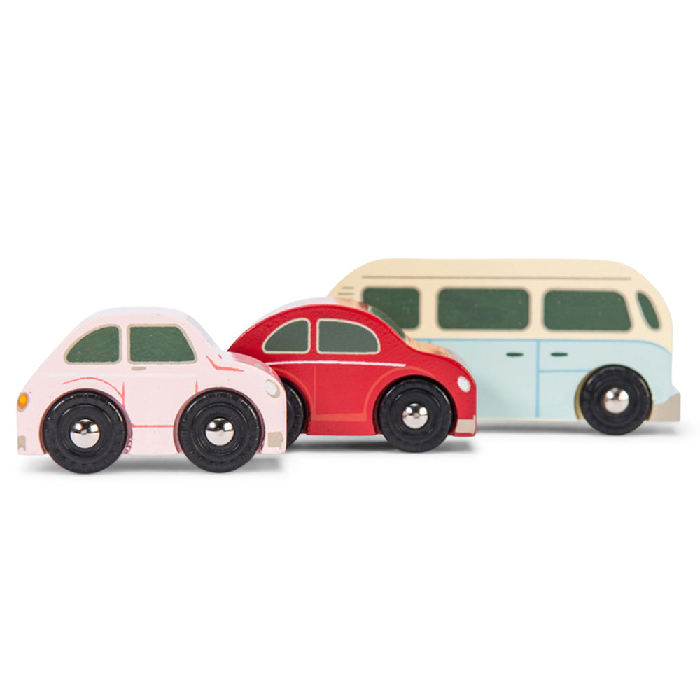 LE Toy Van Retro Metro Car & Emergency Vehicles Kids Wooden Toy Set 2y+ (3 Pieces) — image 3
