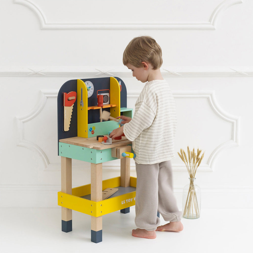 LE Toy Van 50cm Alex's Work Bench Wooden Toy Fun Role-Play Set Kids/Children 3y+
