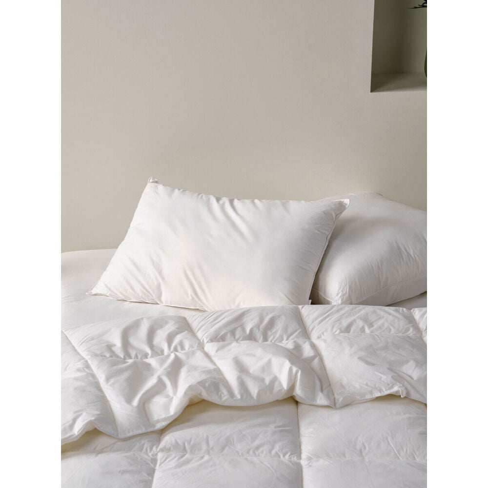 Linen House King All Seasons Bedroom Pillow Sleeping Bedding Cushion White — image 3