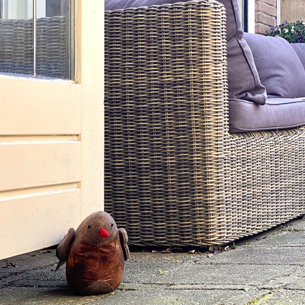 Esschert Design 26.6cm Brown Indoor/Outdoor Home Decor Bird Door Stopper — image 2