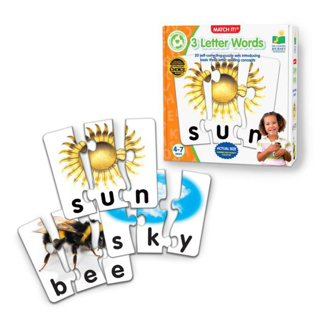 Learning Journey Match It! Letters Kids/Child Educational Fun Puzzle Toy 4-7y
