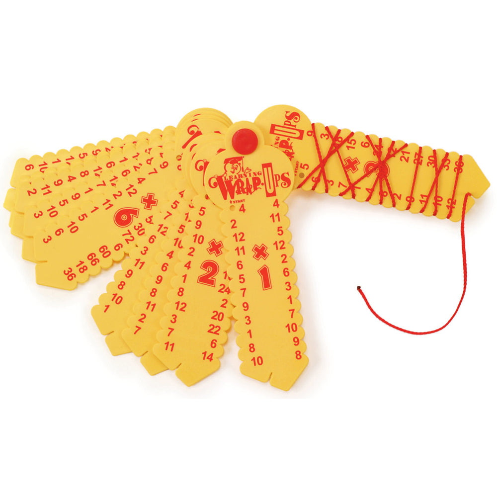 Learning Wrap Ups Educational Multiplication Math Solving Tool Keys Kids/Teens