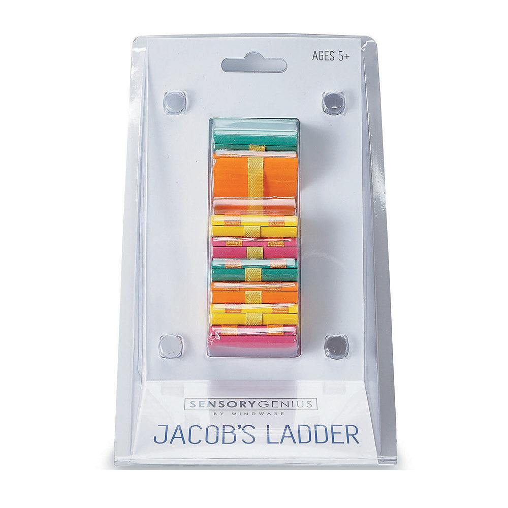 Mindware Sensory Genius Fidget Blocks Jacobs Ladder Wood Toy Kids/Children 5y+