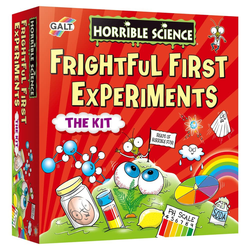 Horrible Science Frightful First Experiments Childrens/Kids Activity Kit 6y+