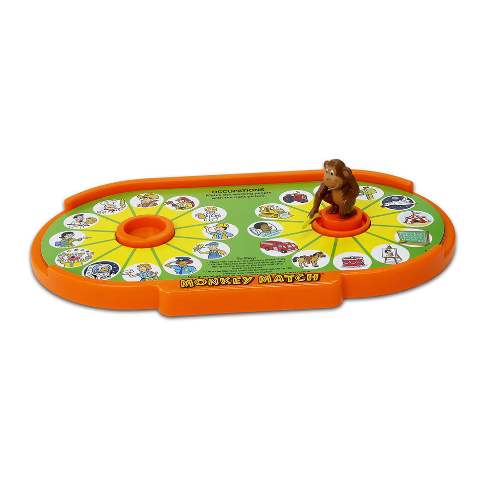 Popular Playthings Kids 4y+ 25.4cm Educational Matching Game Monkey Match — image 3