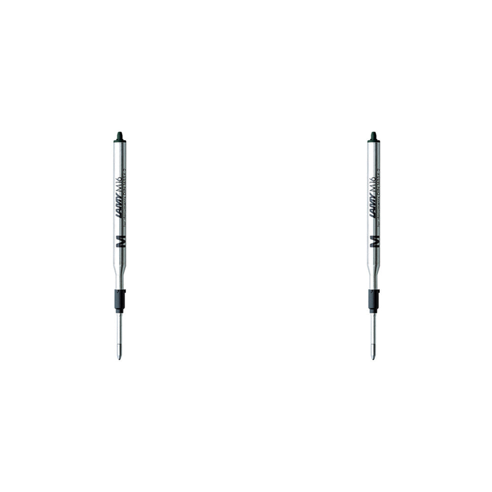 Lamy M16 Giant Ballpoint Pen Refill Medium - Black (2 Pack)