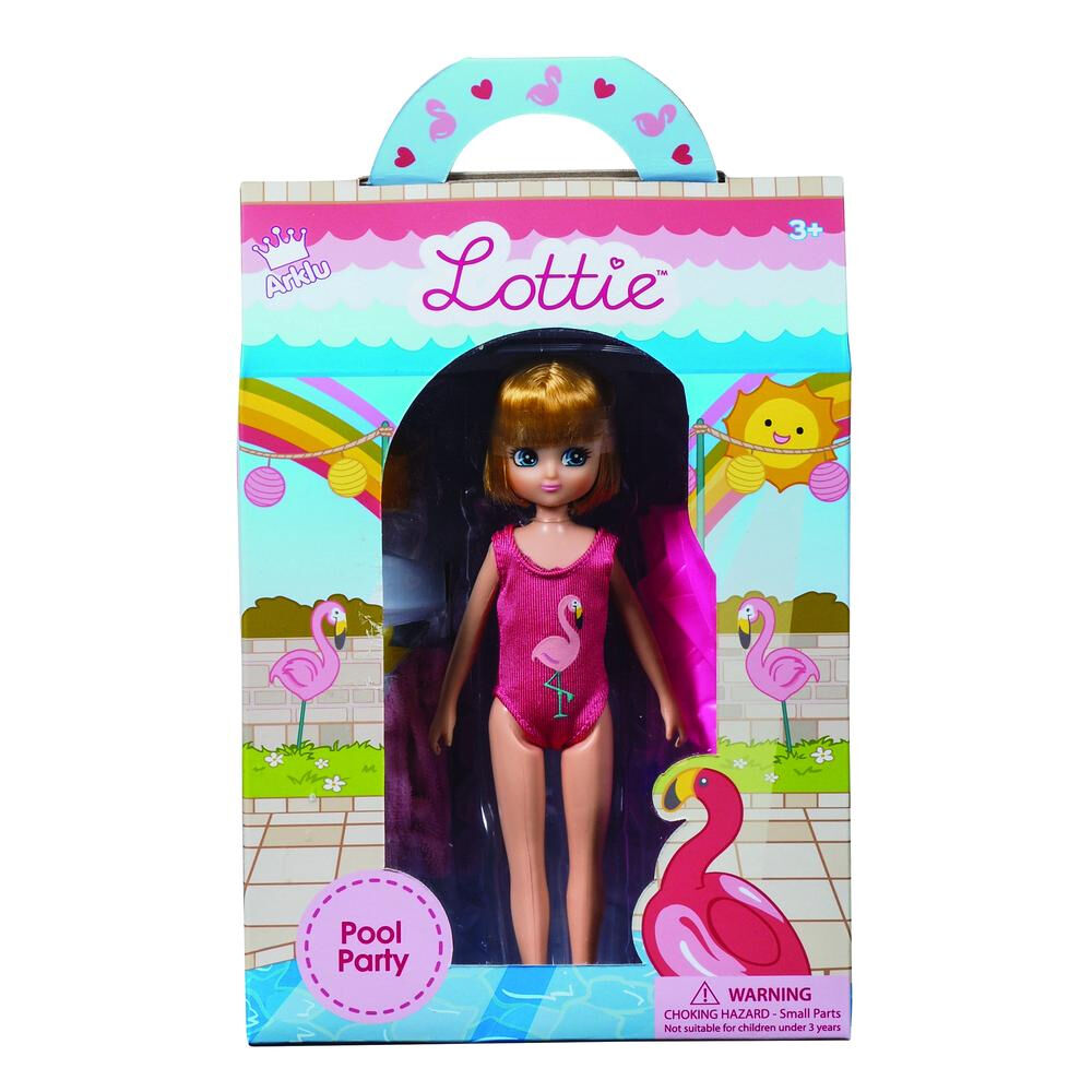 Lottie Doll Pool Party Figure w/ Outfit Accessories Kids/Children Toy 3y+