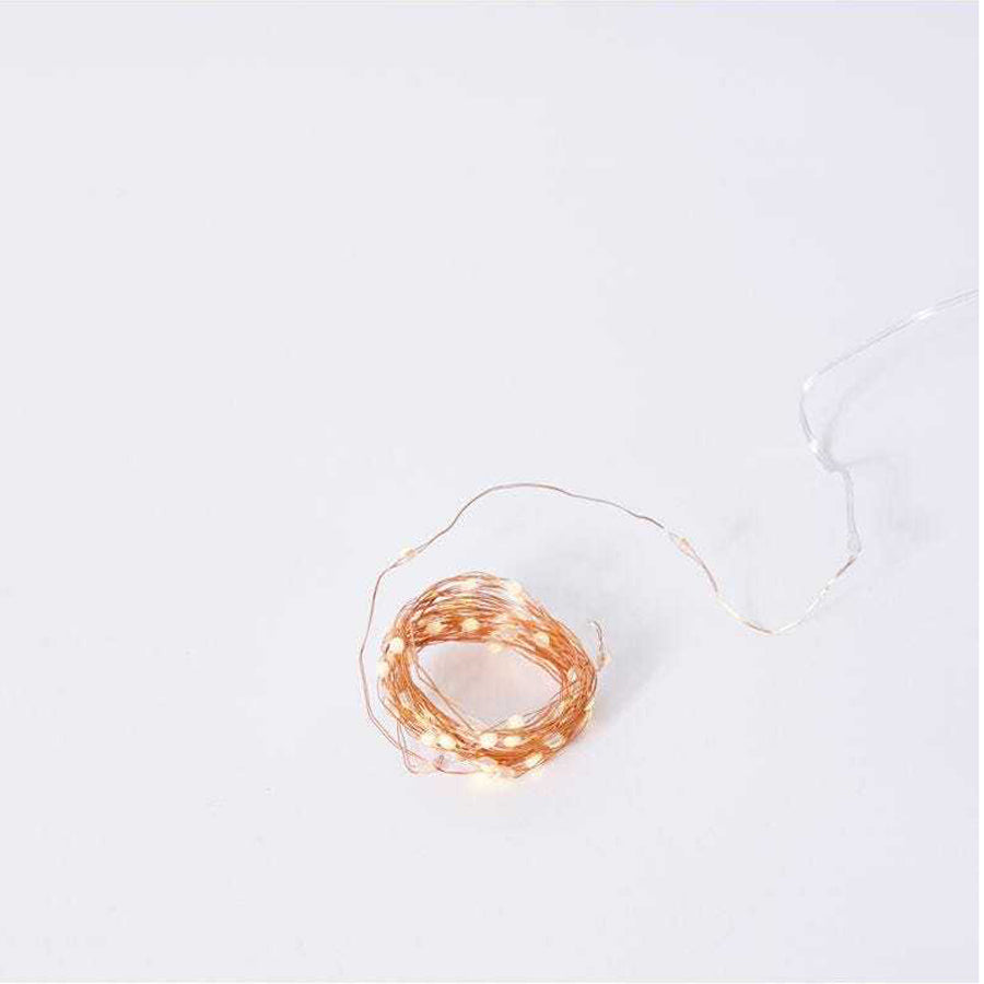 E Style Luminous Bright 6m String Light Indoor/Outdoor Lighting Decor Copper