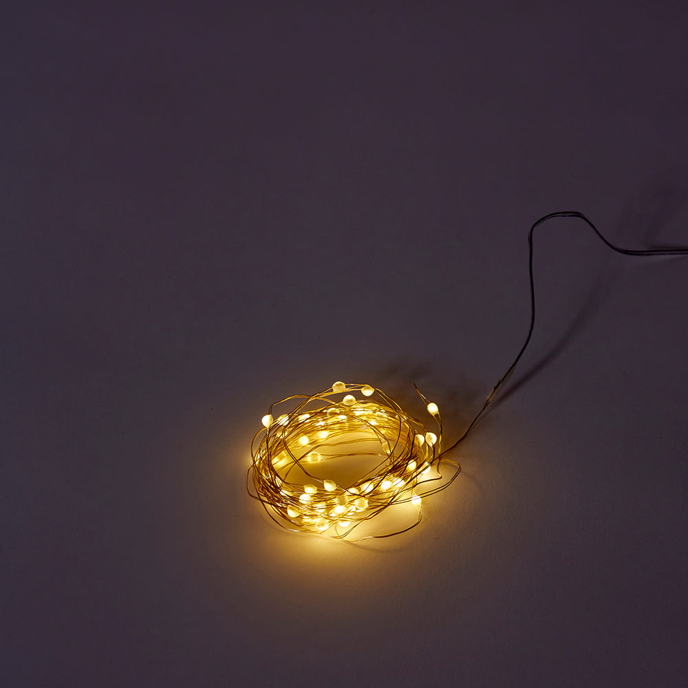 E Style Luminous Warm Bright Garden Fairy String Lights (Outdoor) - 6m — image 2