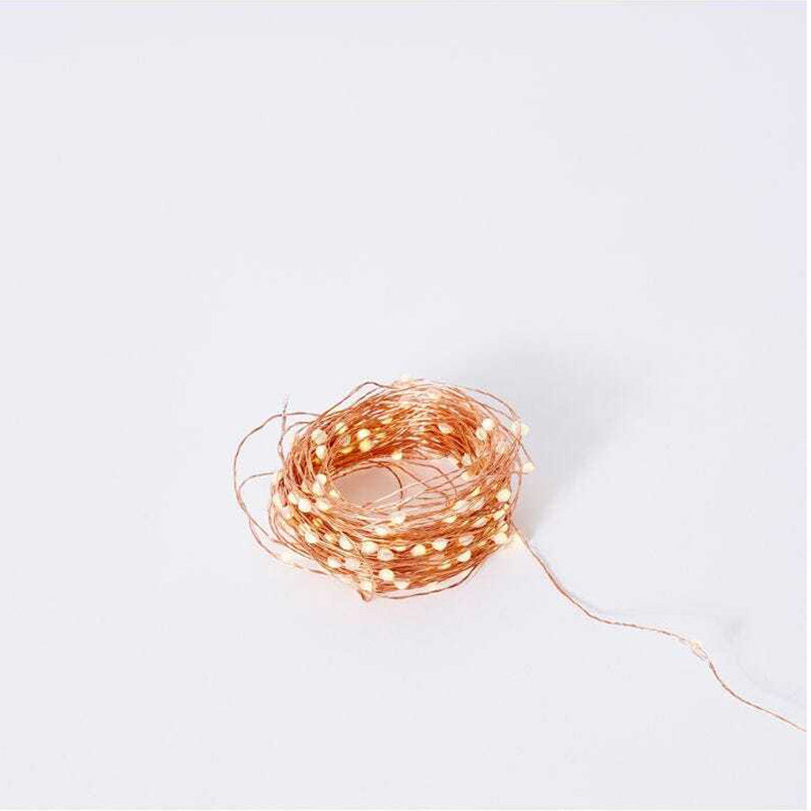 E Style Luminous Bright 20m String Light Indoor/Outdoor Home Lighting Copper