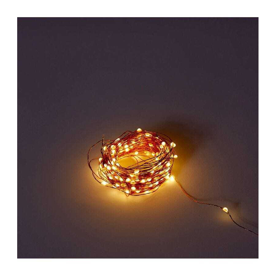 E Style Luminous Bright 20m String Light Indoor/Outdoor Home Lighting Copper — image 2