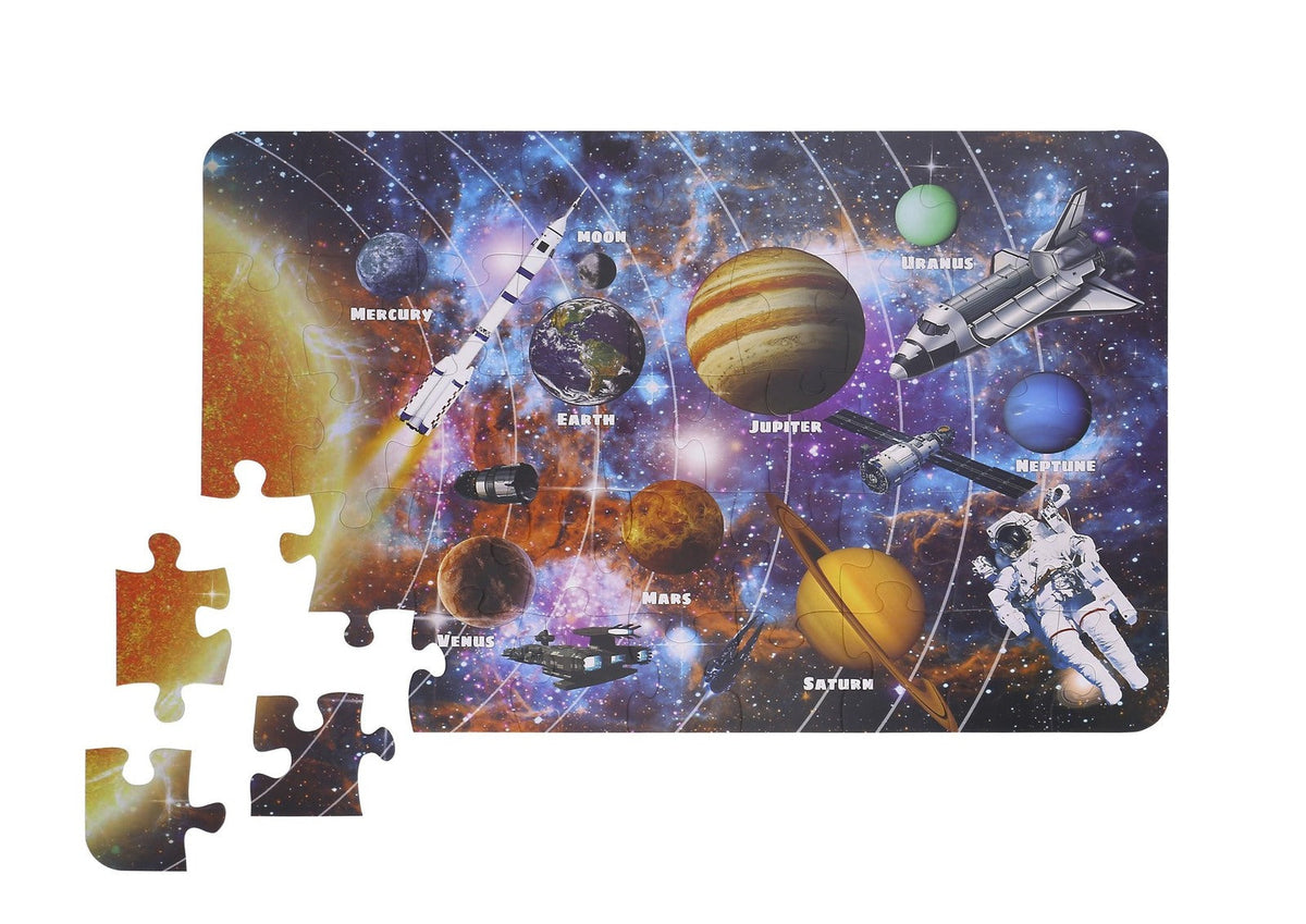 Tookyland Kids/Children's Solar System Jigsaw Floor Puzzle 17 x 11cm 3+ (46 Pieces)