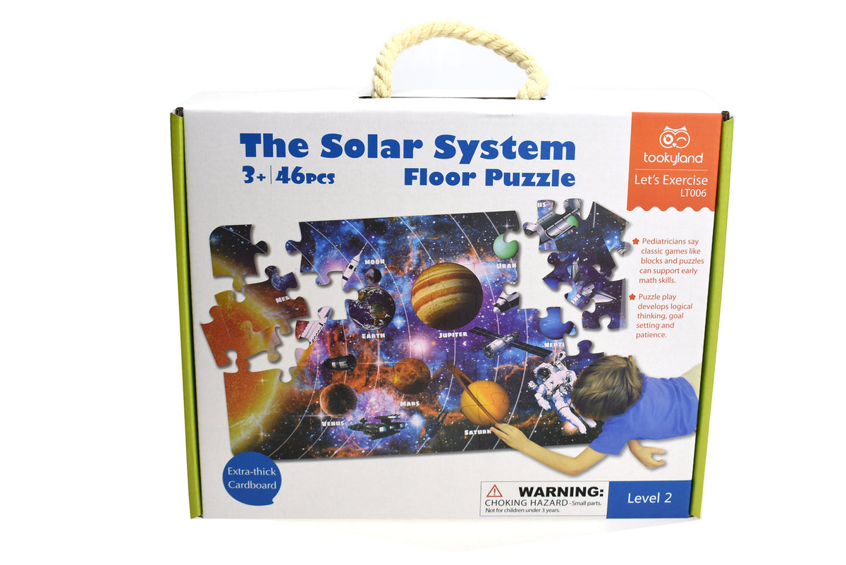 Tookyland Kids/Children's Solar System Jigsaw Floor Puzzle 17 x 11cm 3+ (46 Pieces) — image 3
