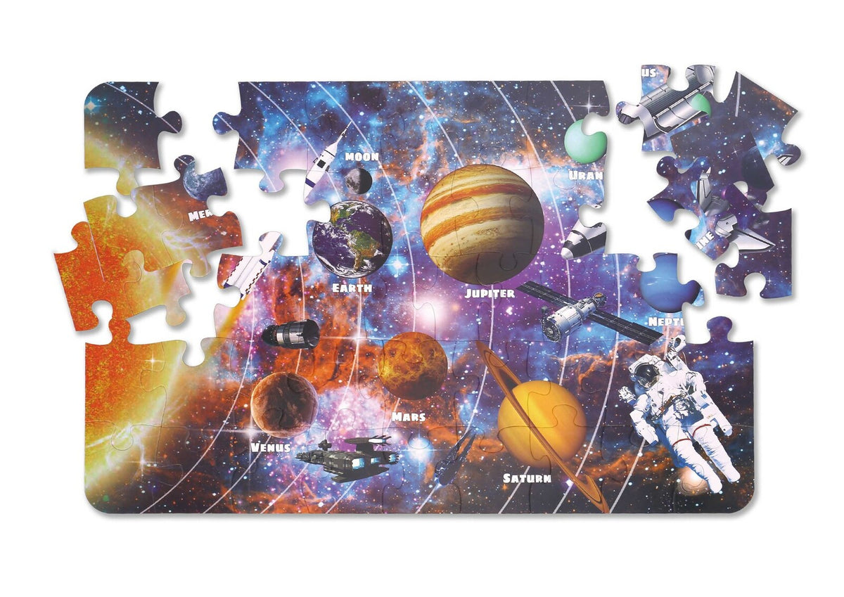 Tookyland Kids/Children's Solar System Jigsaw Floor Puzzle 17 x 11cm 3+ (46 Pieces) — image 5