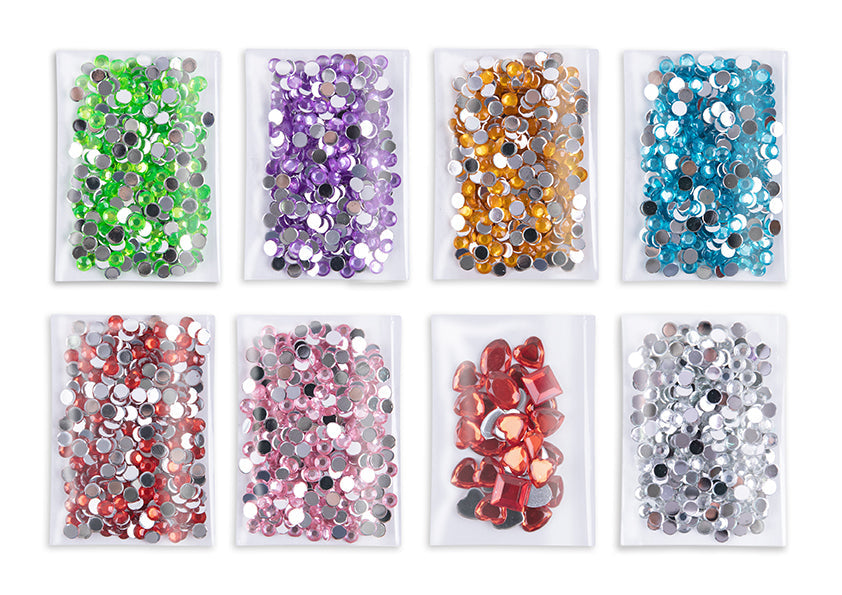 Tookyland Diamond Crown Big Gem Art/Craft Kit Kids Activity Fun Play 4+ (2092 Pieces) — image 5