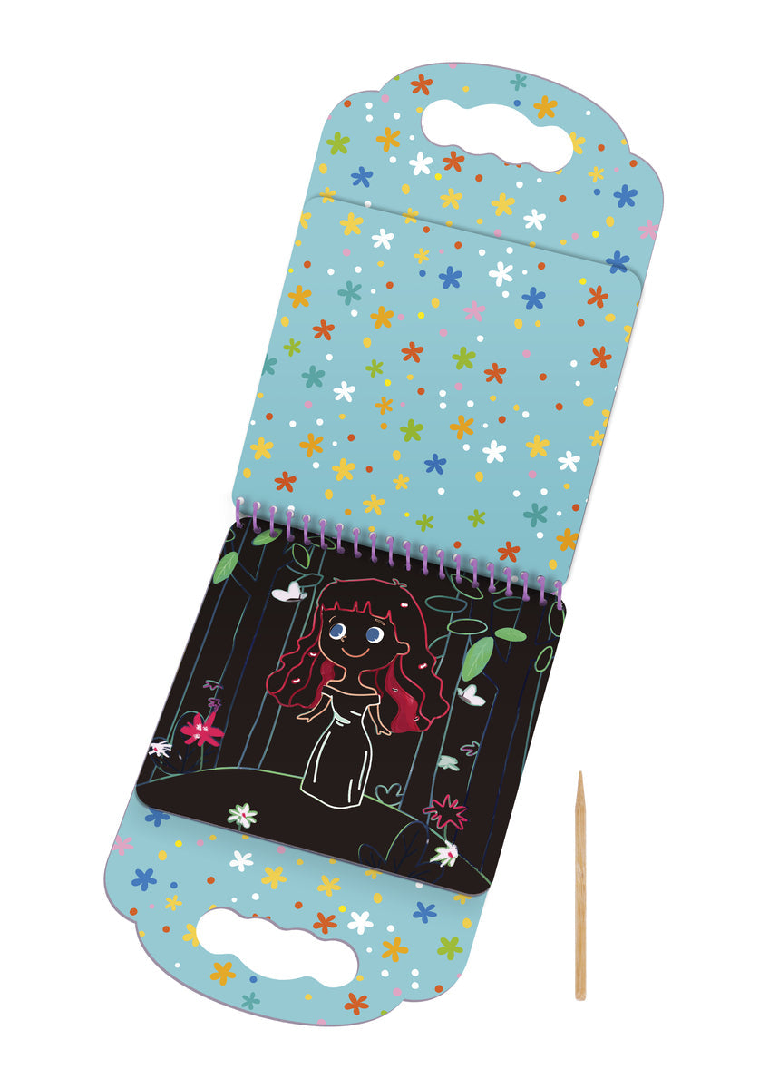 Tookyland Scratch Dress Up Art/Craft Home/School Activity Fun Play Toy 3+ (2 Pieces) — image 3