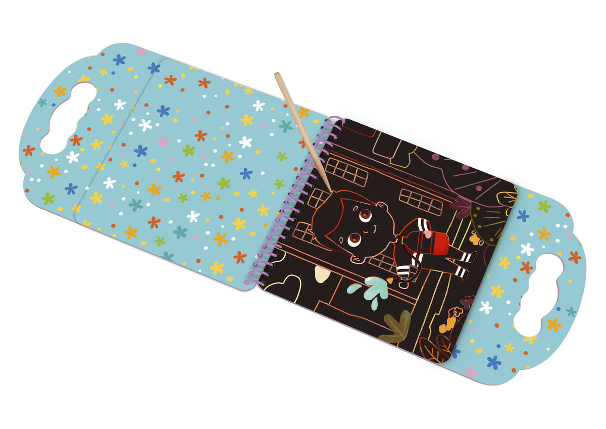 Tookyland Scratch Dress Up Art/Craft Home/School Activity Fun Play Toy 3+ (2 Pieces) — image 4