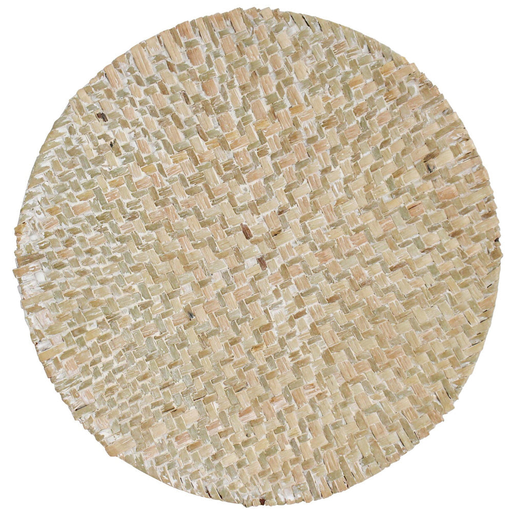 LVD Placemat Rnd Natwash Decorative Home Kitchen Tabletop Decor 30x30cm Round