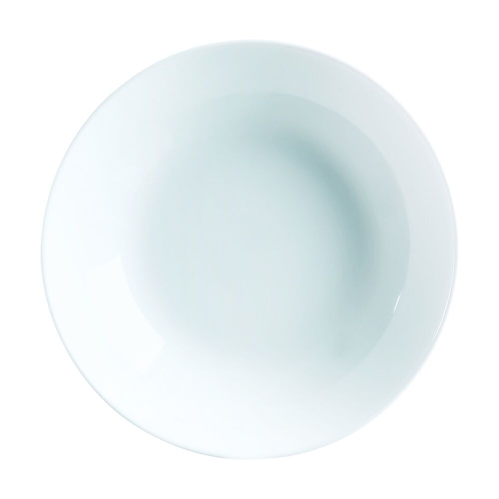 Luminarc Diwali Bowl Soup Plate 20x4.2cm Serveware Opal Glass White (6 Pieces) — image 2