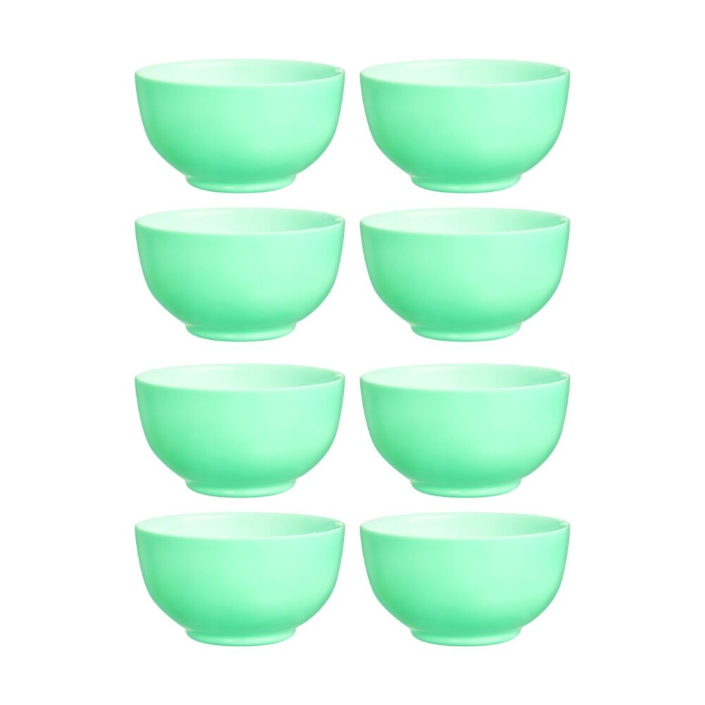 Luminarc 4pc Luminarc Diwali Cereal Bowl 15x8cm Serveware Opal Glass Turquoise (2 Pack)