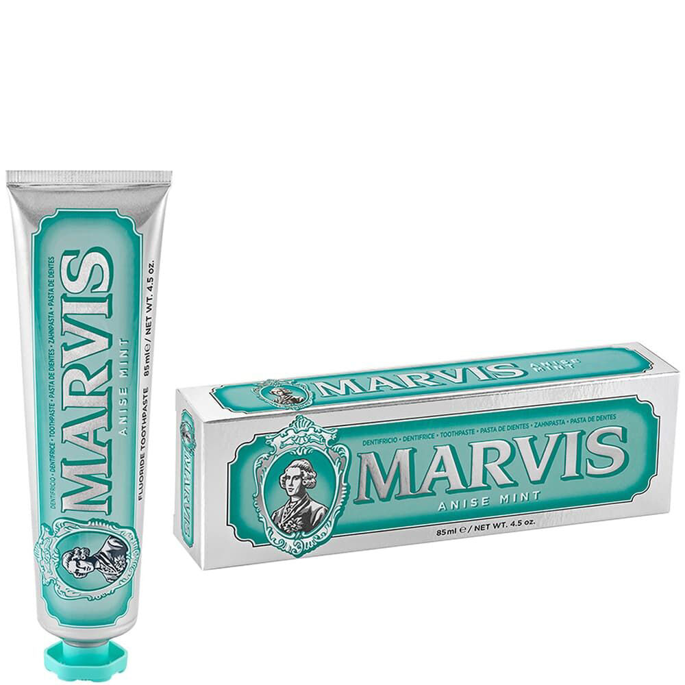 Marvis Anise Mint Flouride Toothpaste Tube Dental Oral Teeth Clean Care 85ml (2 Pack) — image 2