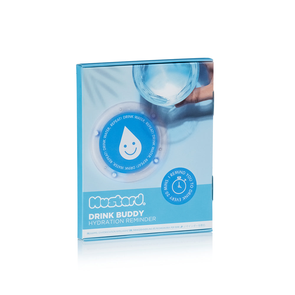 Mustard Alarm Drink Buddy Coaster Drink Pad w/ Light Table Protector 10cm — image 2