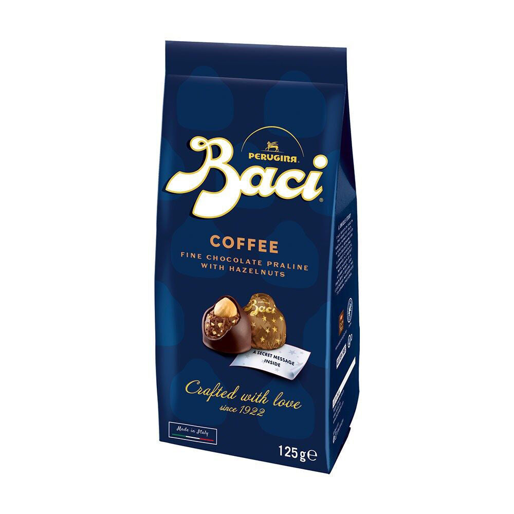 Baci Caffe Bag Chocolate Prailines w/Hazelnuts & Coffee 125g (4 Pack) — image 2