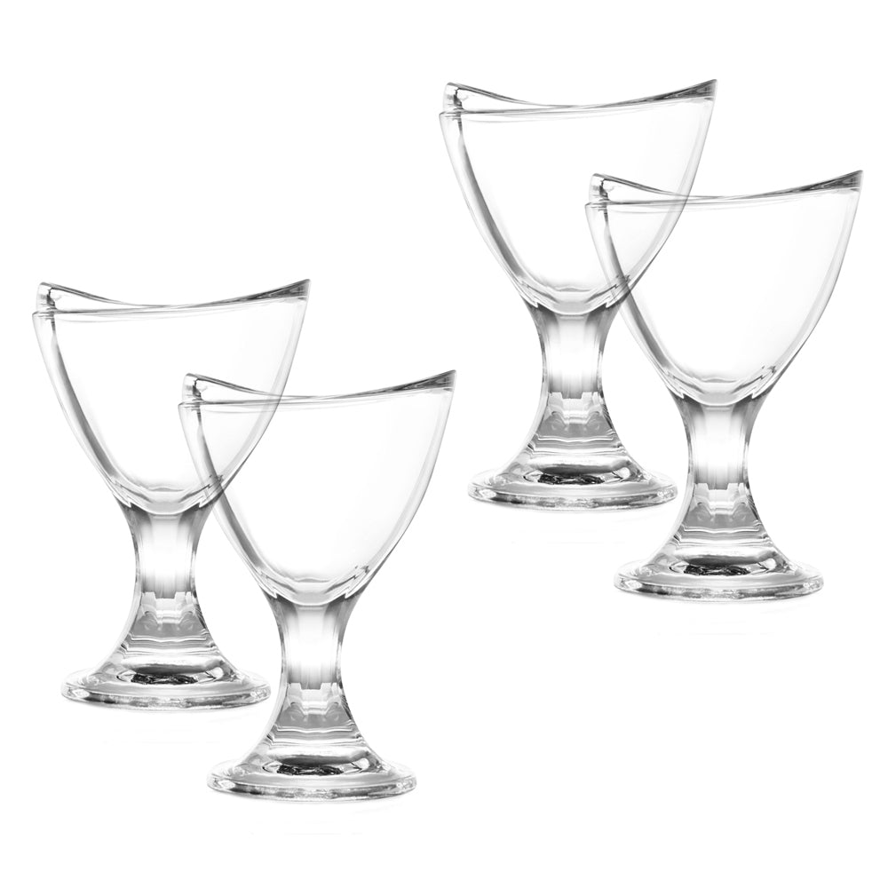 Ocean Delight Ice Cream Cup Glasses/Cups/Bowls 200ml Food/Dessert/Treat (4 Pieces)