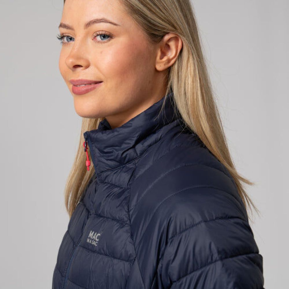 Mac in a Sac Synergy Packable Womens Thermolite Jacket - Navy — image 3