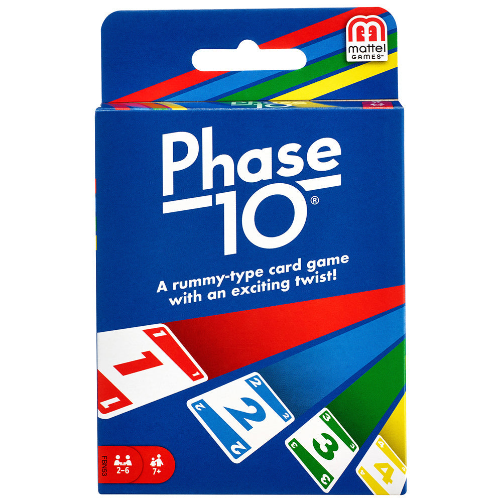 Mattel Games Phase 10 Card Game 2-6 Players Kids/Children 7y+ Family Fun Toy