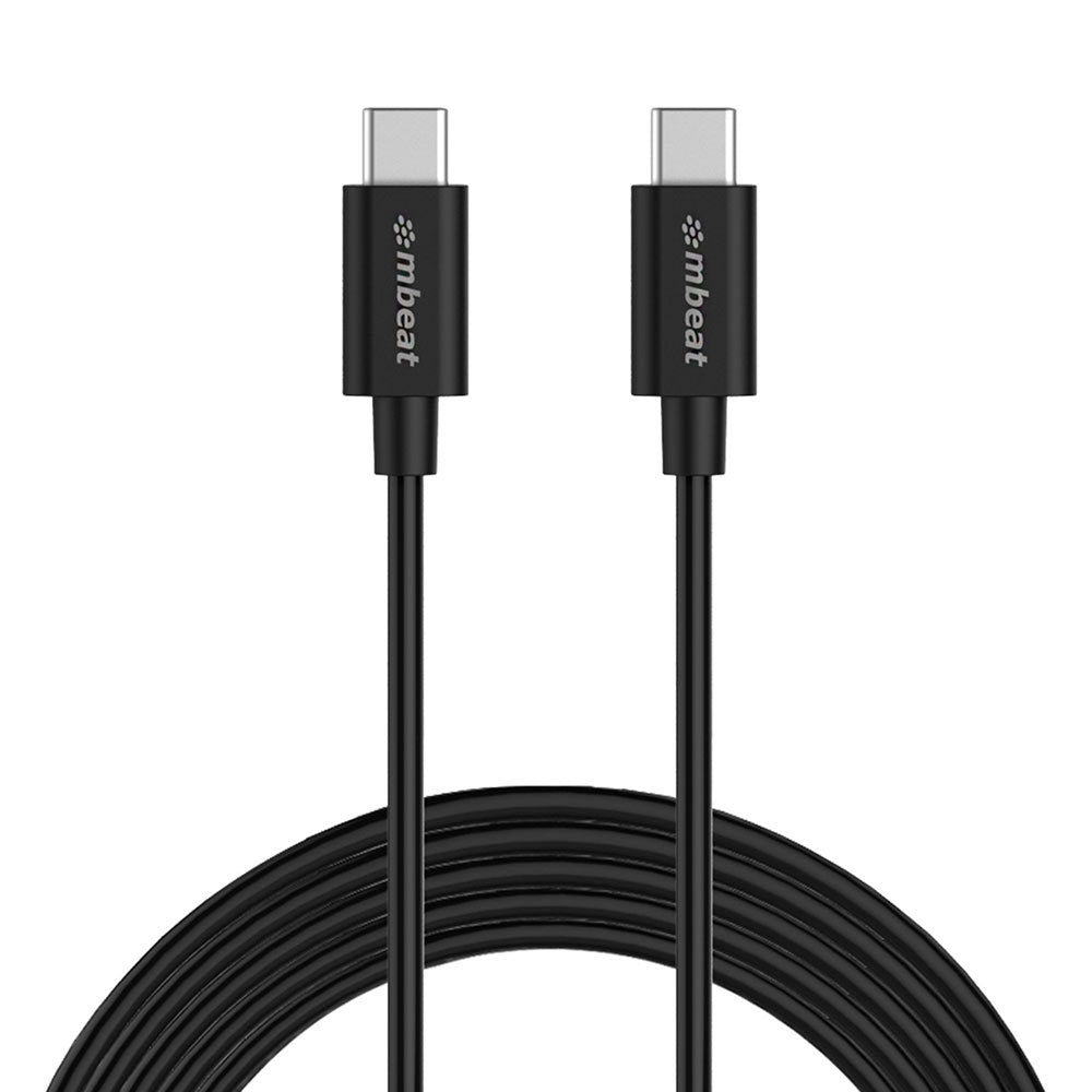 Mbeat 1m Prime 3A USB-C to USB-C 2.0 Charge and Sync Cable Smartphone/Android/Charging
