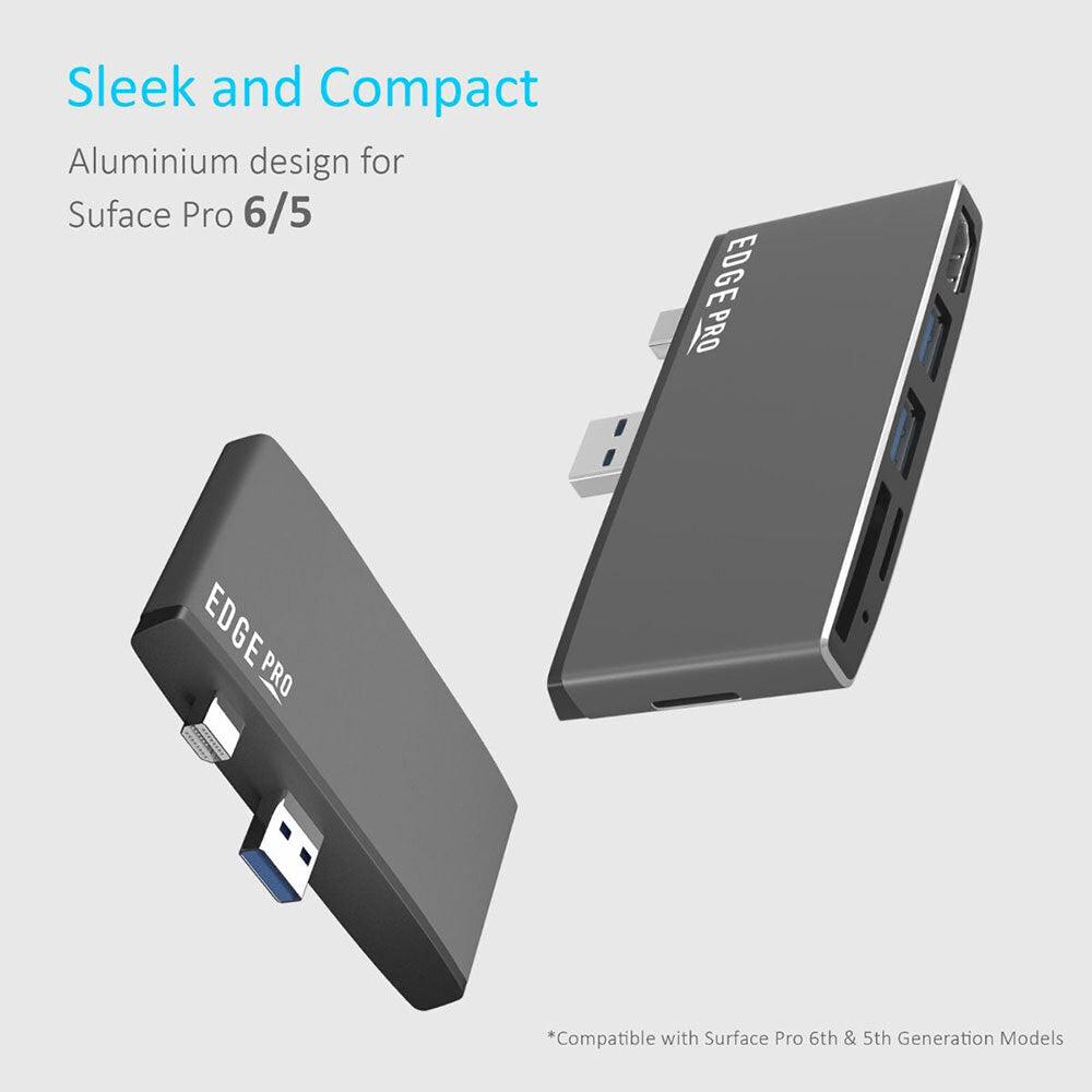 Mbeat Edge Pro P78 Microsoft Surface Pro Gen Multifunction 6 in 1 Hub/Adapter — image 2