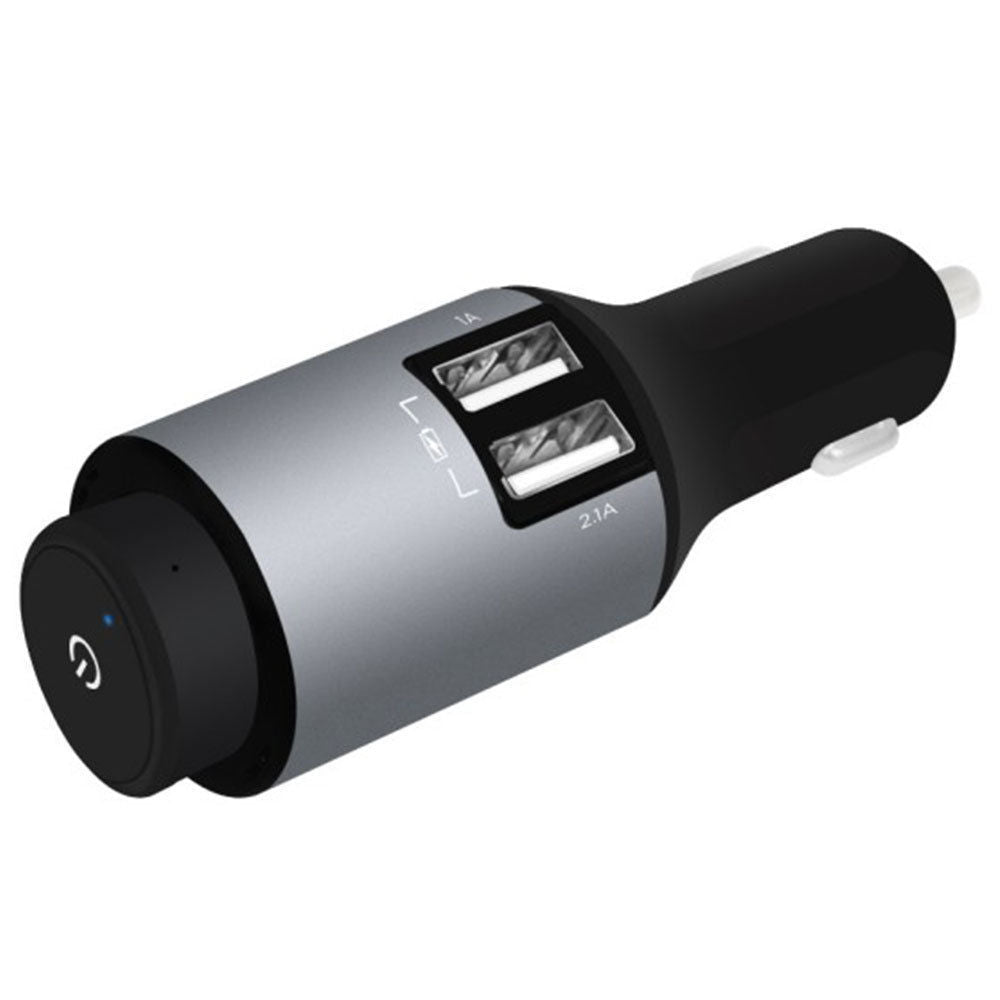 Mbeat PowerTone Mini Bluetooth/Wireless Earphone Headset w/Dual USB Port Car Charger