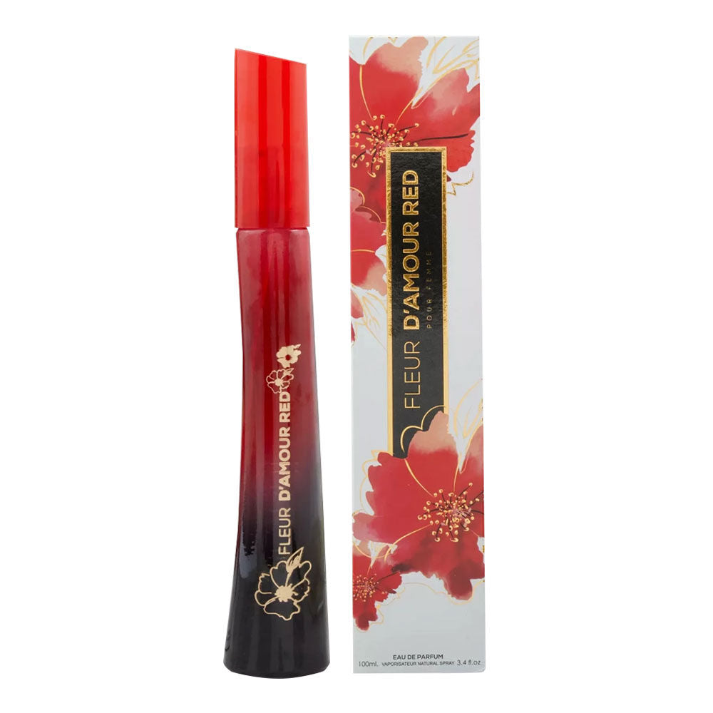 Mirage Diamond Collection Fleur D’Amour Red EDP Spray Perfume For Women 100ml
