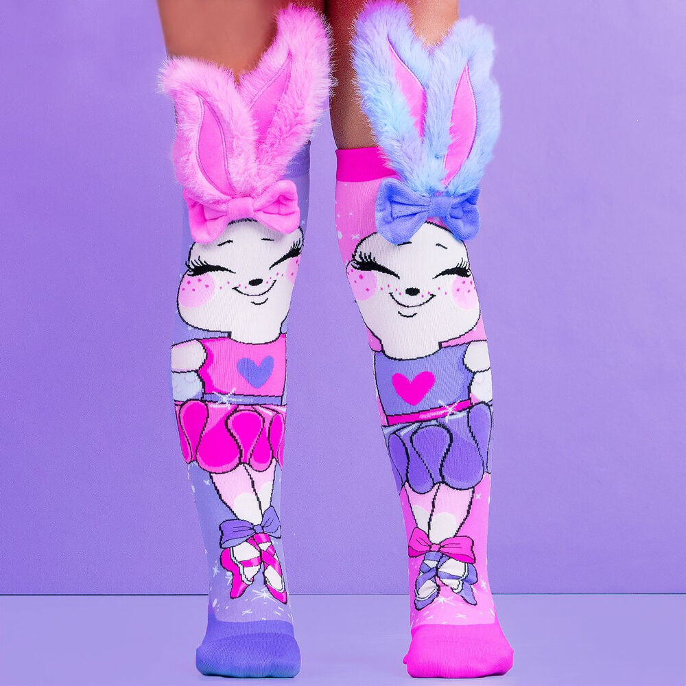 Madmia Ballerina Bunny Knee-High Socks Unisex — image 2