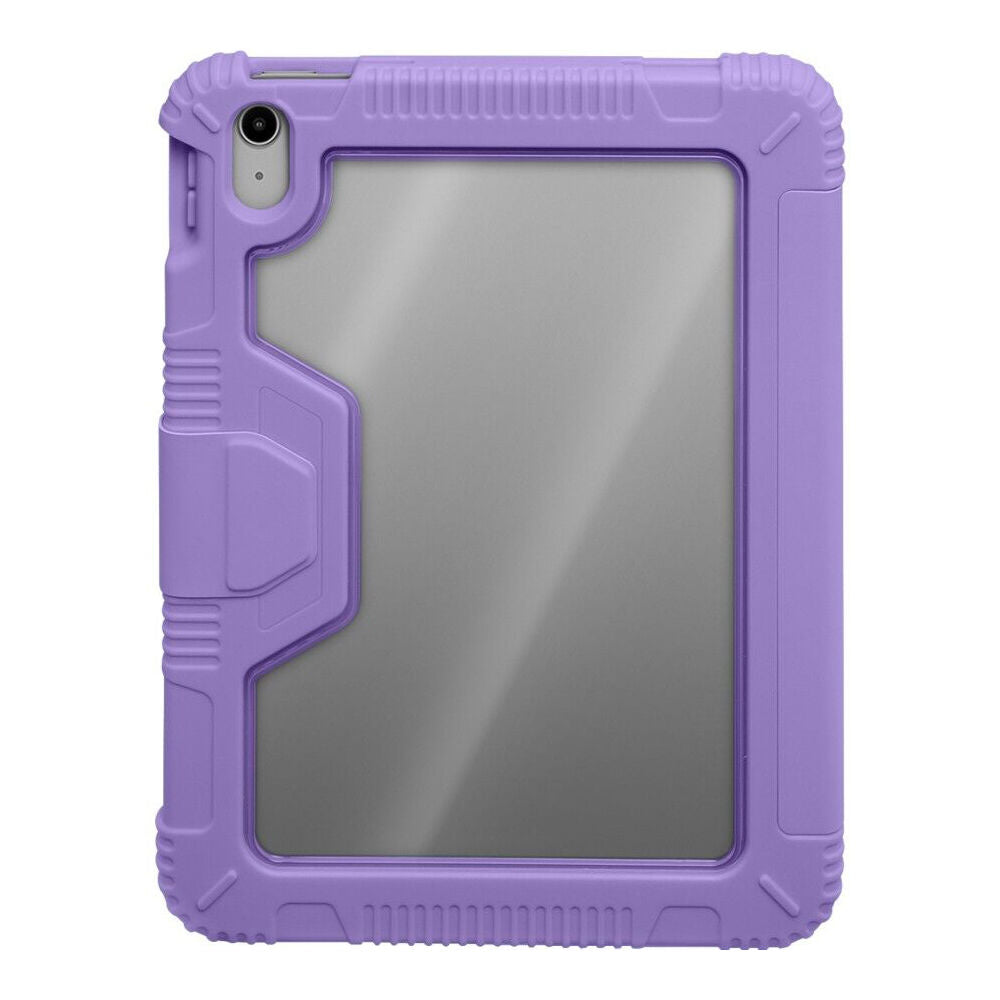 Techxtras Shock Resistant Tri-Folding Tablet Case for iPad 10.9" Lavender — image 2