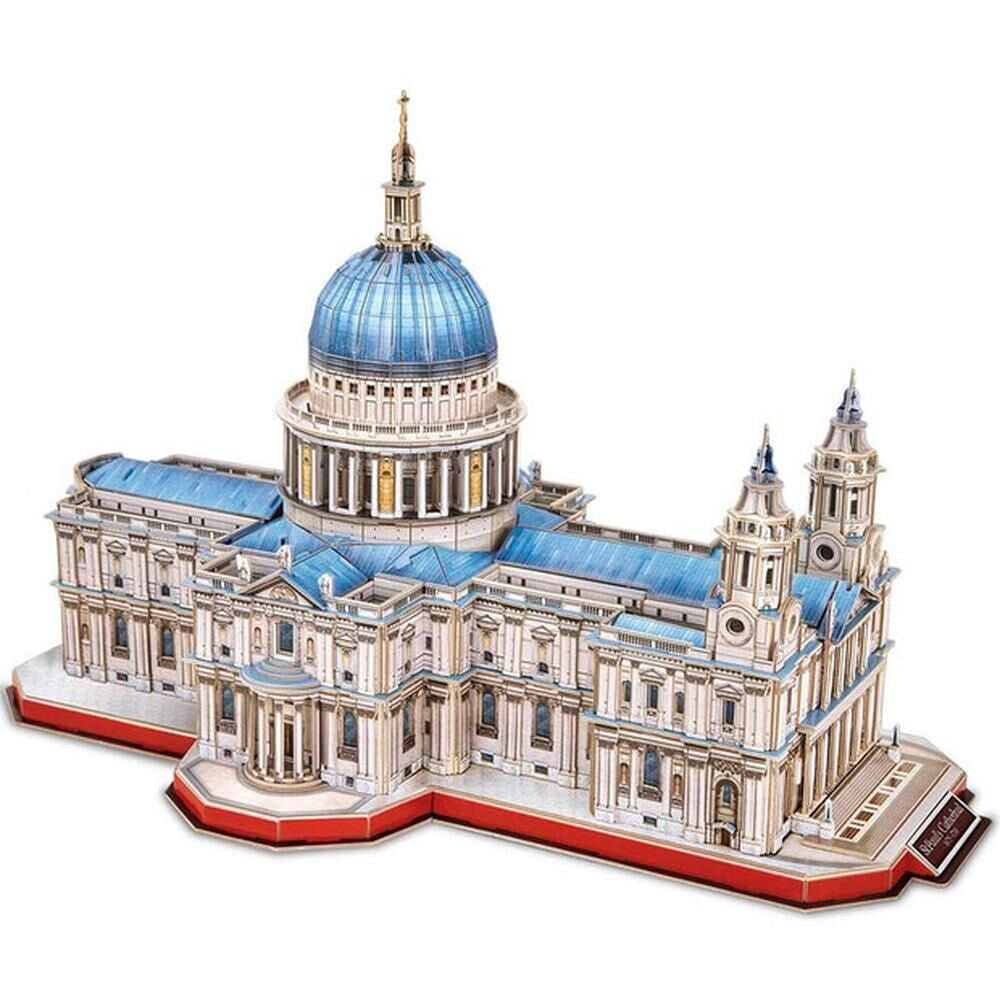 Cubic Fun St.Paul's Cathedral Kids/Childrens 3D Puzzle 47.2x28.4x29.8cm 8y+ — image 2
