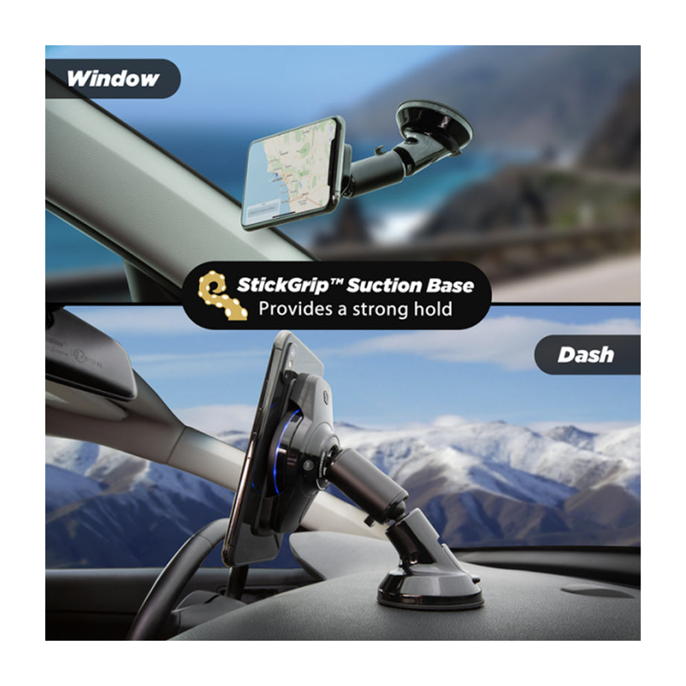 Scosche MagicMount Charge3 Wireless Window Qi Charging Holder For Smartphones — image 3